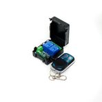 2 Kanallı 433MHz RF Kumandalı Röle Modülü (Kutulu) | DC 12V | 10A 250VAC/30VDC | Learning Code Eşleştirme | 15–30m Menzil | LED Göstergeli