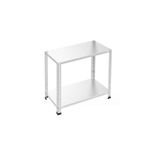 2 Katlı Galvaniz Çelik Raf - Depo, Arşiv, Kiler, Dosya, Market Rafı 59X93 Cm 150 Cm 1.50 Mm