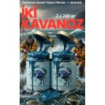 2 Kavanoz Yengeç Turkuaz 2 X 240 Gr Anzeli Naturel Çakşır Otu Bitkisel Besin Ballı Polenli Mavi Yaban Mersinli Multivitamin