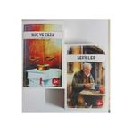 2 Kitap Set. Sefiller + Suç ve Ceza. Kitap Pazarı Dünya Klasikleri...