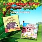 2 Kitap Tox Çiftlik Hayvanlar Ve Orman Hayvanları Kumaş Sessiz Kitap T58/T55 - Bez Kitap , Eğitici Oyuncak , Yumuşak Ve Hışırtılı