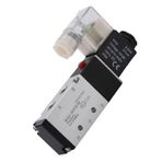 2 Konum 5 şerit Solenoid Valf, Güvenli Güvenli Kurulum Pnömatik Montaj Sulve Sulve Sulle Stabil Alaşım kararlı Fabrika Için kararlı (4V210-06-AC110V)