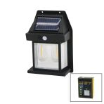 2 Lamba Solar - Sensörlü Aplik Duvar Lambası Dış Mekan 5.5V - 1W - 1800Mah (5250)