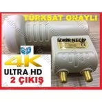 2 Li Gold Hd Lnb Hd 3D 4K Uyumlu 2 Çıkış Lnb Yağmur Korumalı