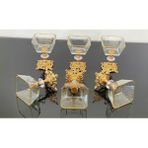 2 Li Metal Döküm Ayak Detaylı Magnolia-Kase-Dondurmalık-Şekerlik