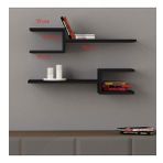 2 Lİ MIZRAK DUVAR RAF SET BAMBU ( PARLAK )