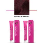 2 Li Set Premium 4.65 Akaju Kızıl Kestane - Kalıcı Krem Saç Boyası 2 x 50 G Tüp Nemere