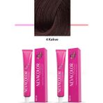 2 Li Set Premium 4 Kahve - Kalıcı Krem Saç Boyası 2 x 50 G Tüp Nemere