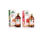 2 Li Set Tatlı Badem Yağı 100 ml - Hint Yağı 100 ml