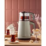 2 Litre Çay ve Kettle Makinesi, Mint, Ekru Renk