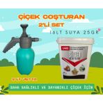 2 Lt El Pompası + Çiçek Coşturan Sılver Fosfor Yaprak ve Toprak Gübresi(1kg) - 2'li SET