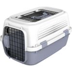 2 Metal Kapılı Kedi Taşıma Çantası Büyük Bh-2s - Mavi