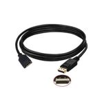 2 Metre Displayport Uzatma Kablosu 2 Metre Dişi Erkek Displayport Uzatma Kablosu