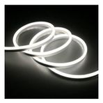 2 Metre Neon Beyaz 220 V Esnek Hortum Şerit Led Işık+ 1 Güç Fişi