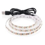 2 Metre Tv Arkası Aydınlatma 5v Usb Şerit Led Işık Beyaz Renk