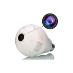 2 Mp 1080P Kablosuz Ampul Kamera Xmeye - Beyaz