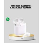 2. Nesil Bluetooth 5.0 Kablosuz Kulaklık Su Geçirmez Hd Ses ( Lisinya )