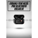 2.nesil Pro Ekranlı Sesli Görüşme Yapabilen Kablosuz Bluetooth Kulaklık KAYALI27-Y7898UKY - 1