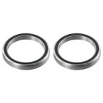 2 Pairs Dağ Bisikleti Kulaklık Rulmanlar 45 Derece Mühürlü Kartuş Çelik Düşük Gürültü Yol Mtb Çatal Kök Değiştirme 41/41.8/47/49/52MM (P17)