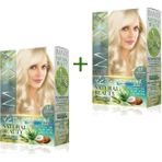 2 Paket Natural Beauty Amonyaksız Saç Boyası 0.1 Platin Sarısı Nemere