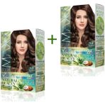 2 Paket Natural Beauty Amonyaksız Saç Boyası 5.0 Açık Kahve Nemere