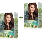 2 Paket Natural Beauty Amonyaksız Saç Boyası 7.7 Karamel Kahve Nemere