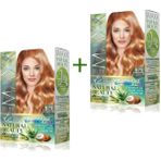 2 Paket Natural Beauty Amonyaksız Saç Boyası 8.73 Altın Karamel Nemere