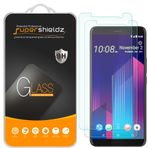 (2 Paket) Supershieldz HTC (U11 Plus) için Tasarlanmış Temperli Cam Ekran Koruyucu, Çizilmez, Kabarcıksız