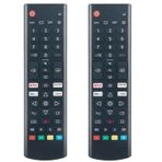 【2 Paket】 Yeni AKB76037601 AKB76040302 Evrensel Uzaktan Kumandayı Değiştirin LG LED OLED LCD Webos 4K 8K UHD HDTV HDR Smart TV, webOS NanoCell QNED Smart TV, Kanal Düğmeleri ile
