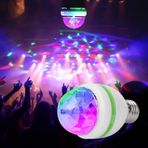 2 Pcs Disco Ball Led Light 2 Adet Disko Işığı Rgb Disko Işık Topu Ampul Led Işık Dönen Disko Topu