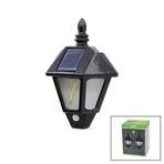 2 PCS SOLAR - GÜNEŞ ENERJİLİ DUVAR LAMBASI COB LED SENSÖRLÜ= 3 MOD FONKSİYON BAHÇE-BALKON-SOKAK PT-2981 (4604)