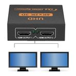 2 Port Uhd 4K Hdmi Splitter Switch 4435A Çoklayıcı Çoğaltıcı Çok