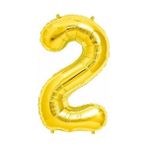 2 Rakamı Grabo Gold Folyo Balon