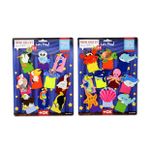 2 Set - 20 Parça Deniz Canlıları ve Uçan Hayvanlar Parmak Kukla T221 T222