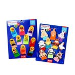 2 Set - 20 Parça Emojiler ve Evcil Hayvanlar Parmak Kukla T106 T772