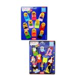 2 Set - 20 Parça Emojiler ve Uçan Hayvanlar Parmak Kukla T106 T222
