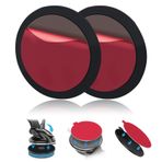 2 set kendinden yapışkanlı gösterge paneli montaj plakası, vantuz kaidesi için yapışkan gösterge paneli pedi, montaj diski, Garmin Tomtom navigasyon cihazları Dash Cam Ön cam Kamera tutucu