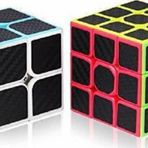 2 SET PROFESSIONAL QY SPEED CORBON FİBER CUBE VIP 2Lİ SET 2X2 ZEKA KÜPÜ 3X3 ZEKA KÜPÜ RUBİKS CUBE