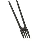 2 Si 1 Arada Çatal Çubuk (Chopfork) - Pratik Çatal Uçlu Chopstick Seti, Gamer Ve Ofis Atıştırmalık Gereci