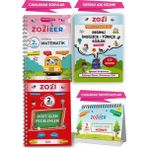 2.sınıf Canlanan Mat Soru Bnk – Dört Işlem Prb - Resimli Ing Sözlük - Takvim Not (4lü Set)