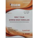 2.SINIF İLAHİYAT SON 7 YIL ÇIKMIŞ SORULAR GÜZ - EGEM YAYINLARI