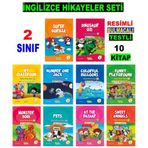 2. Sınıf İngilizce Hikayeler Seti 10 Kitap - Hasan Güneri