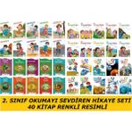 2. Sinif Okumayi Sevdiren Hikaye Seti 40 Kitap (Arkadasim - Saygideger - Ama Neden - 100 Temel Eser)
