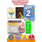 2.Sınıf Tüm Dersler 2.Dönem'e Hazırlık Seti - 6 Kitap - 508 Sayfa