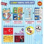 2. Sınıf Yarıyıl Tatil Kitabı-Atom Karınca Yayınları