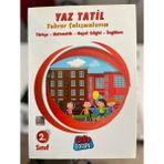 2.sınıf Yaz Tatil Tekrar Çalışmalarım Tüm Dersler