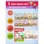 2.sınıflar Için Okumayı Sevdiren 10 Lu Hikaye Seti 10 (Kitap Okuma Defteri Hediyeli) - Hayır