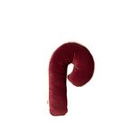 2 Stories Candy Cane Dekoratif Yastık - Bordo