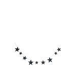 2 Stories Geceyi Aydınlatan Yıldızlar Antrasit Garland Çocuk Odası Aksesuar