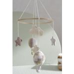 2 Stories Kapadokya Uçan Balon Dönence, Amigurumi,%100 Pamuk, El yapımı, hediyelik, bebek odası aksesuarı, dekorasyon